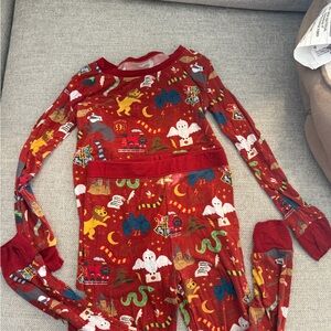Little Sleepies Red Harry Potter Pajama Set 3T